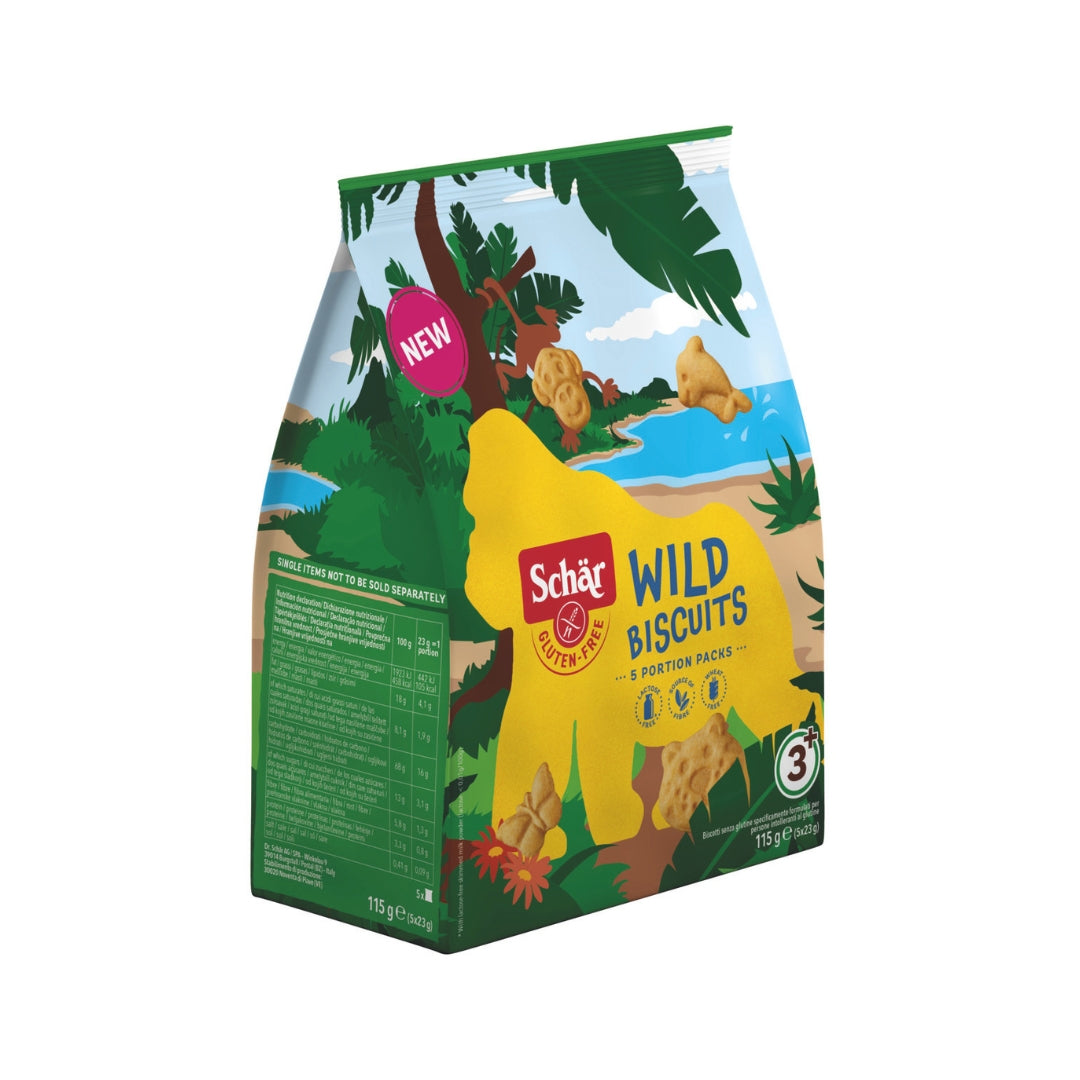 Schär Wild Biscuits 115g x 5