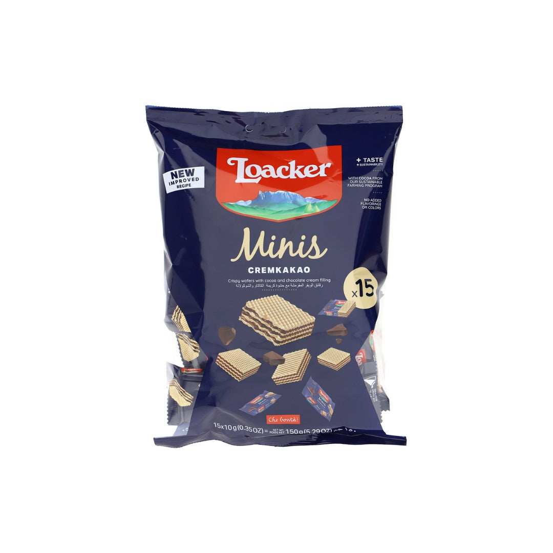 Loacker Minis 150g Cremkakao x 7