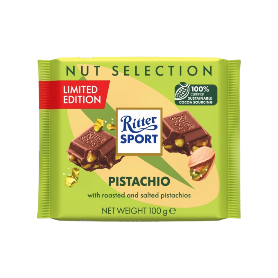 Ritter Sport Pistachio 100g x 12