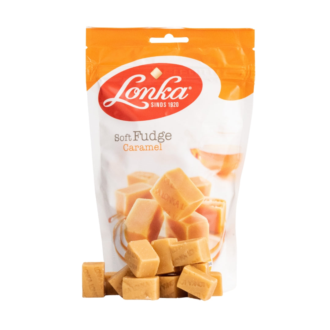 Lonka Soft Fudge Caramel 220g x 8