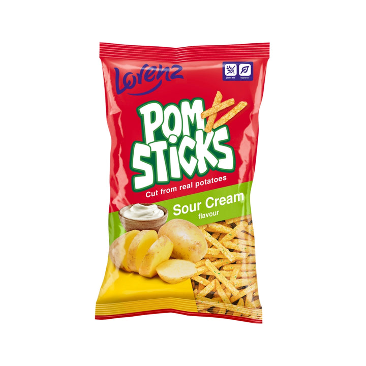 Lorenz Pomsticks Sour Cream 85g x 21