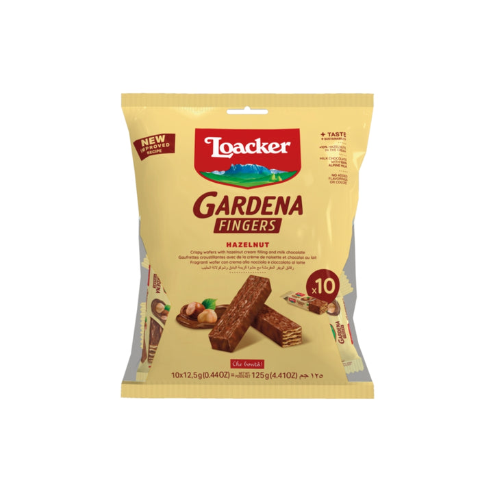 Loacker Gardena Fingers Hazelnut 125g