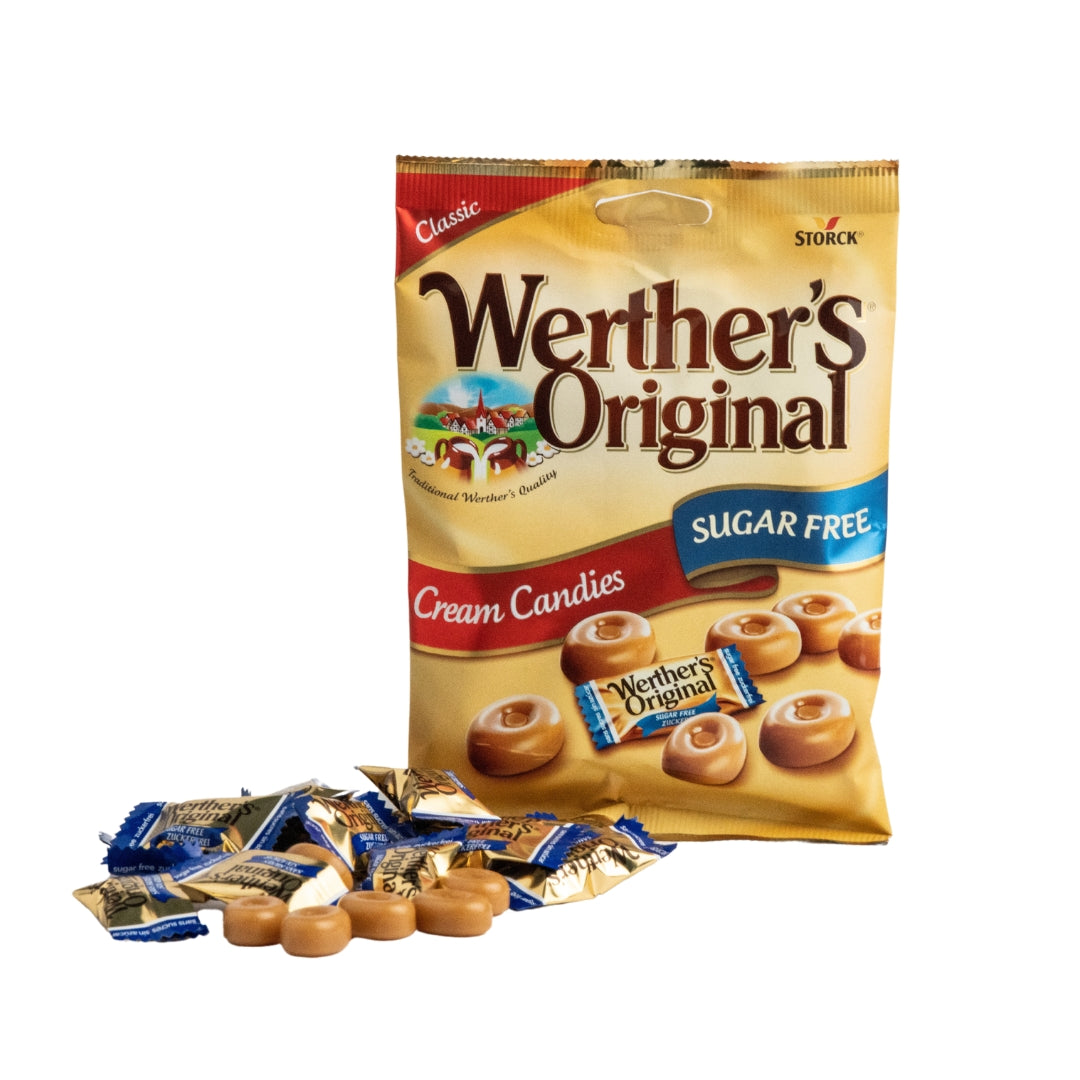 Werther's Original Cream Candies Sugar Free 70g x 24