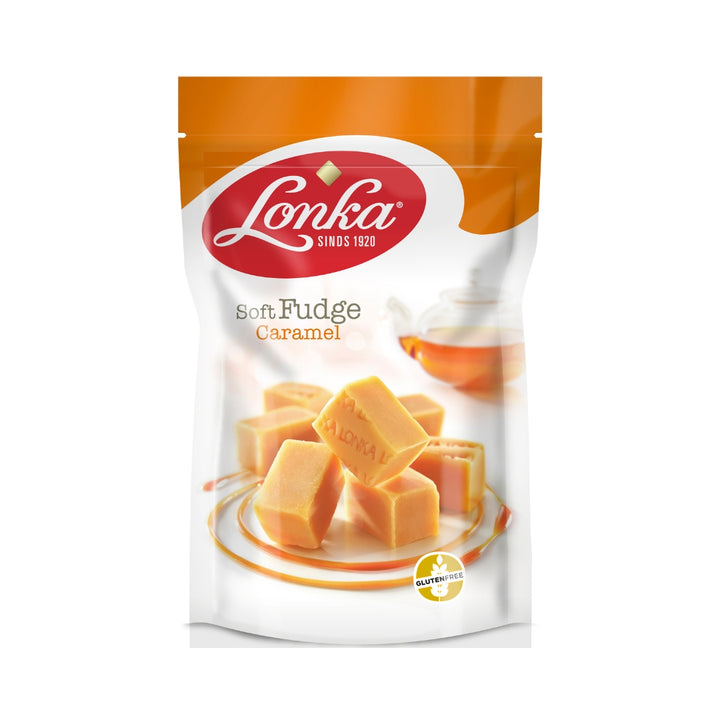 Lonka Soft Fudge Caramel 220g x 8