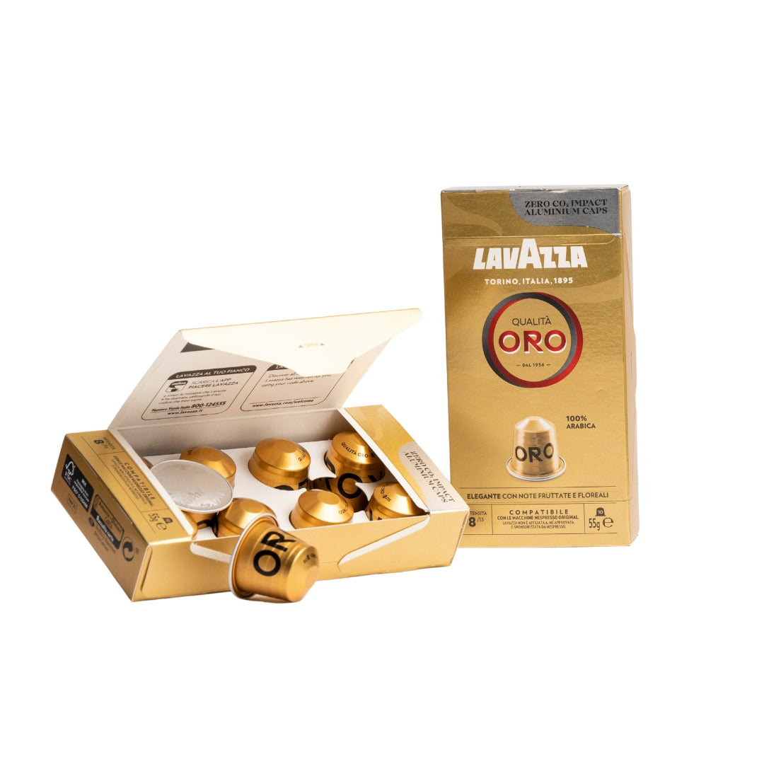 Lavazza Caps 10 x 55g - Oro 8 x 10