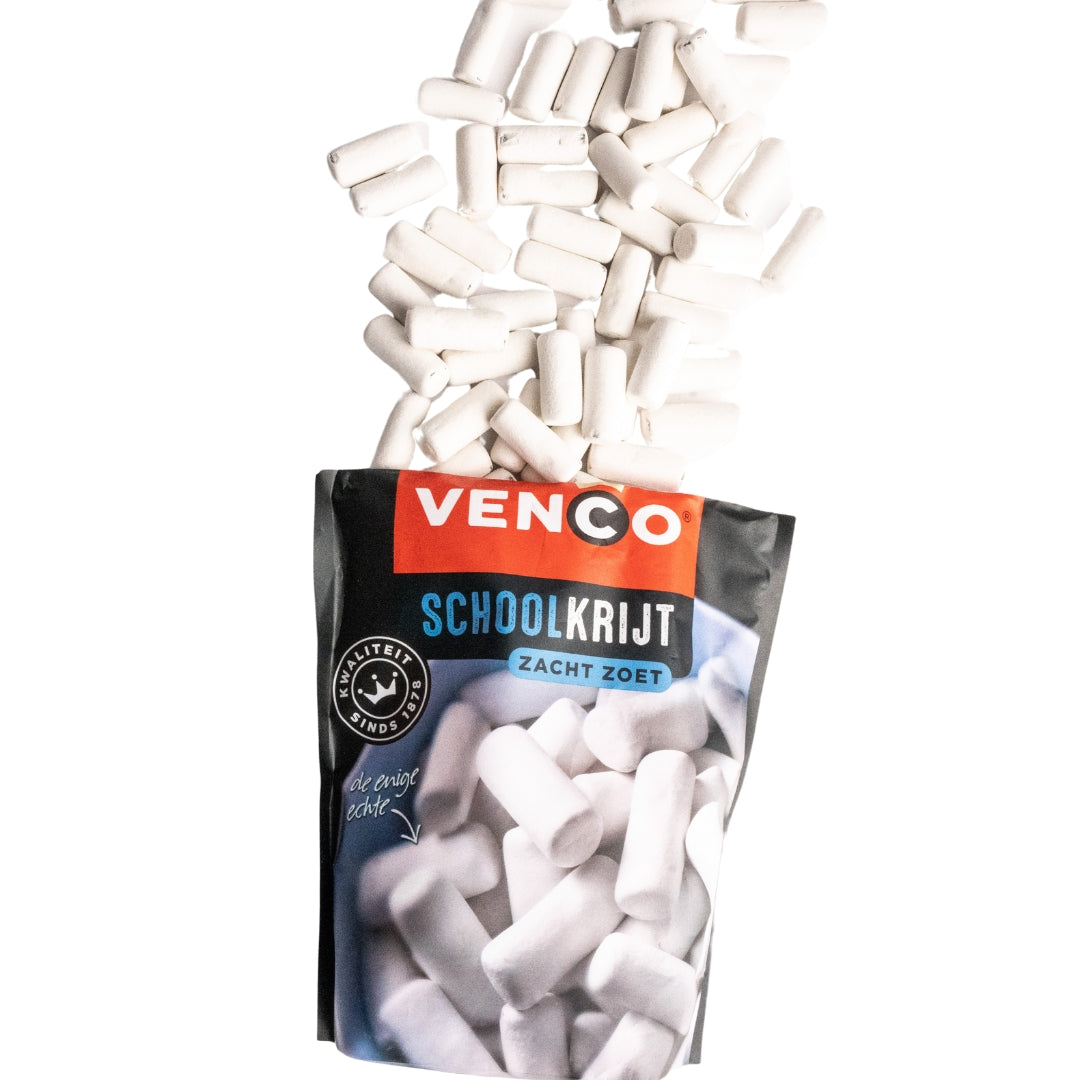 Venco Schoolkrijt Wit 225g