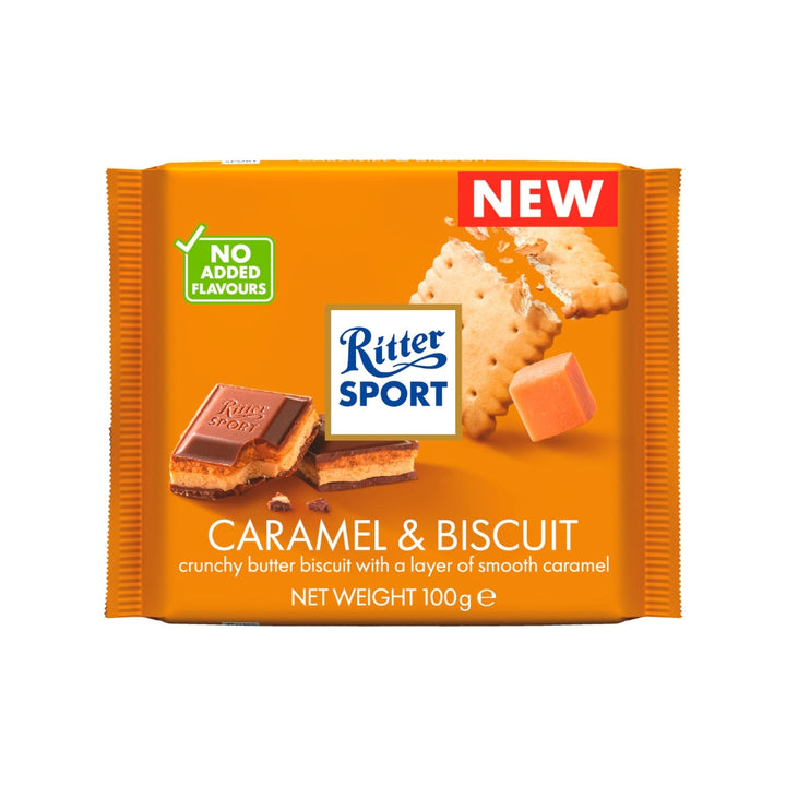 Ritter Sport Biscuit & Caramel 100g