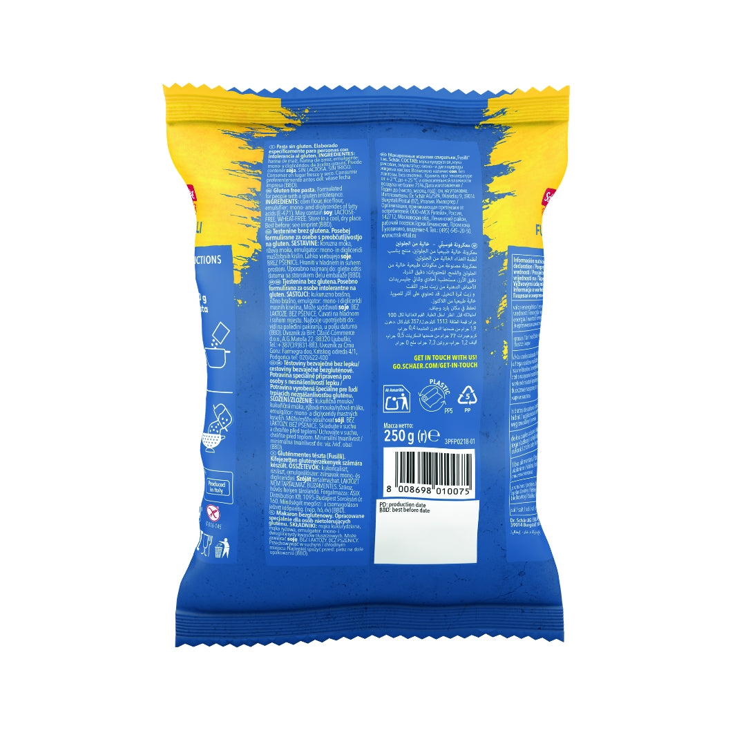Schaer Pasta Fusilli 250g