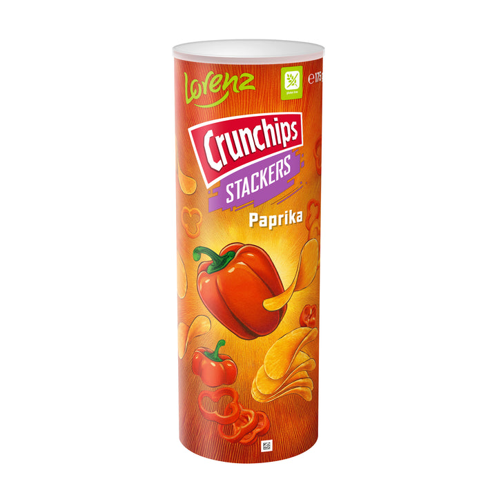 Lorenz Crunchips Stackers Paprika 175g