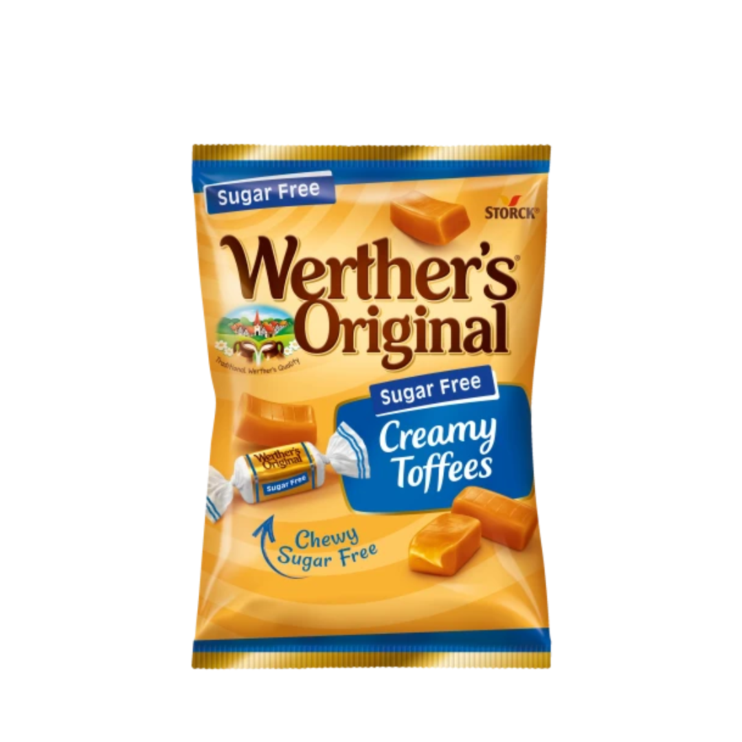 Werthers Orig Creamy Toffees SF 80g