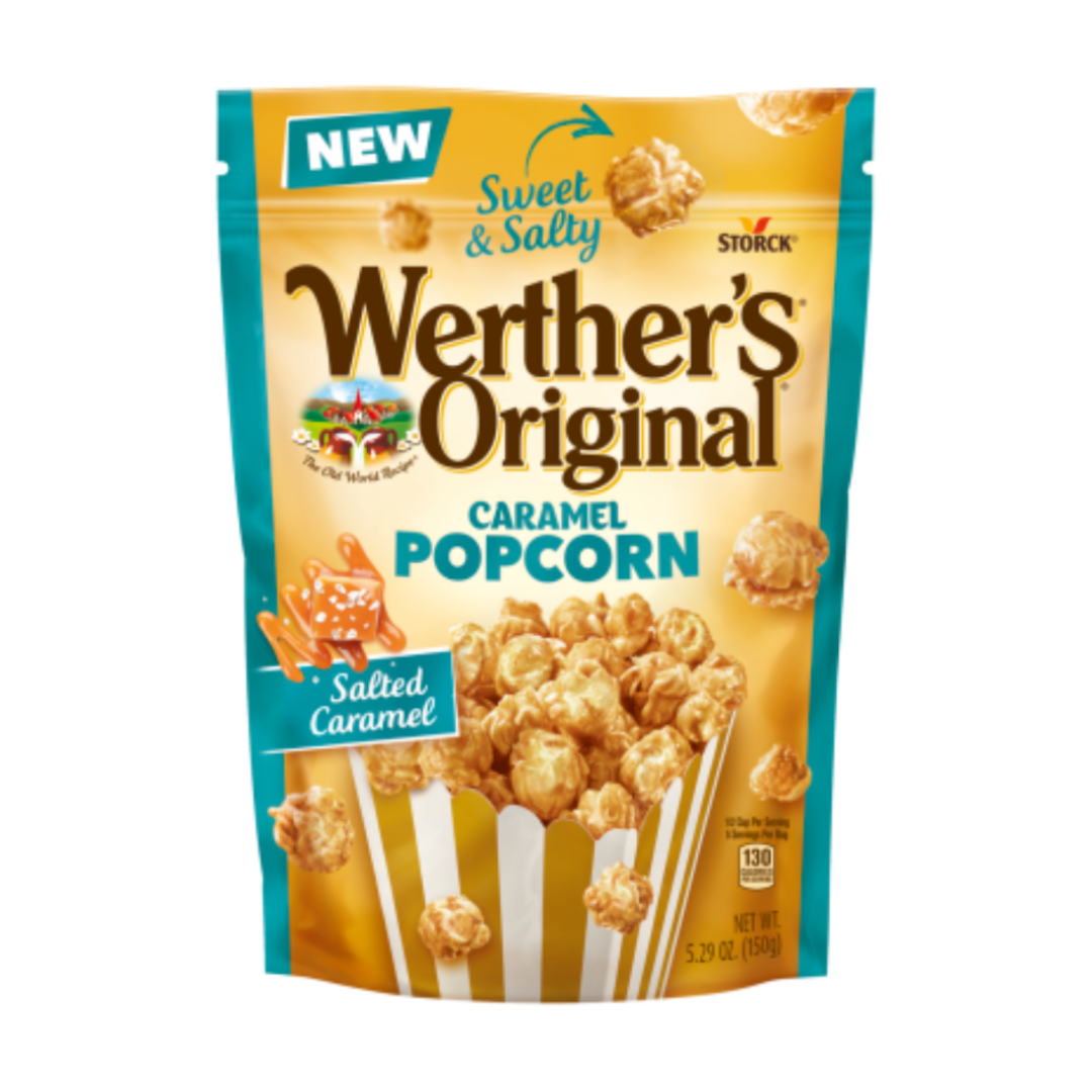 Werther’s Original Salted Caramel Popcorn 140g x 14