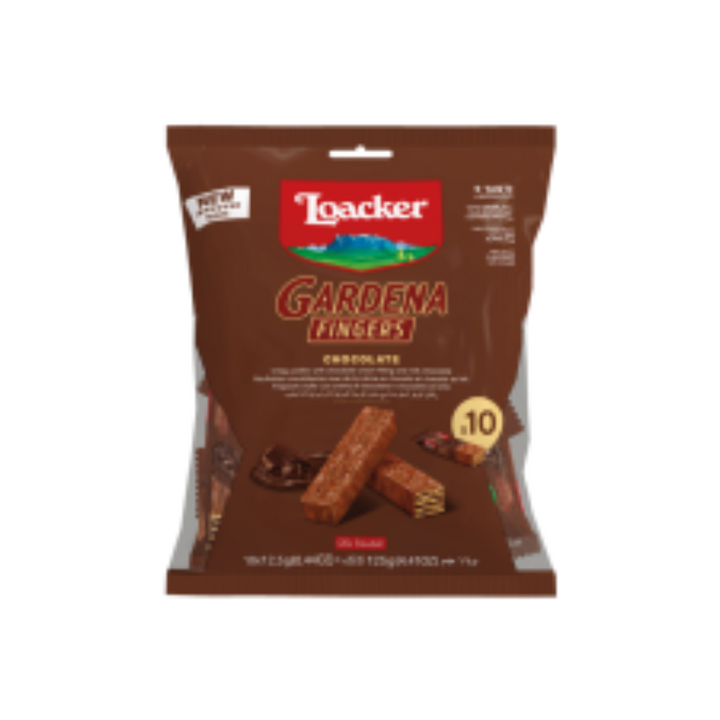 Loacker Gardena Fingers Chocolate 125g