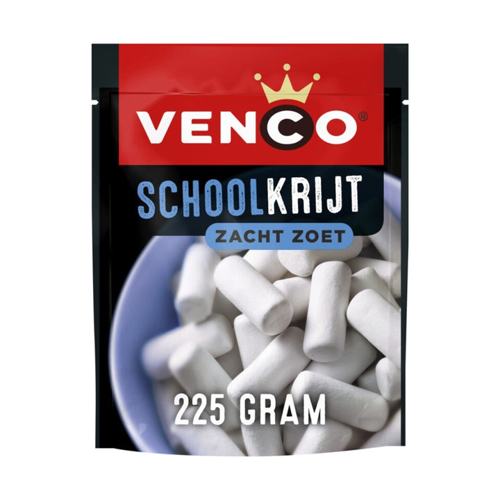 Venco Schoolkrijt Wit 225g