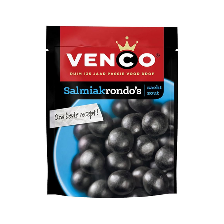 Venco Salmiak Rondo's 235g x 10