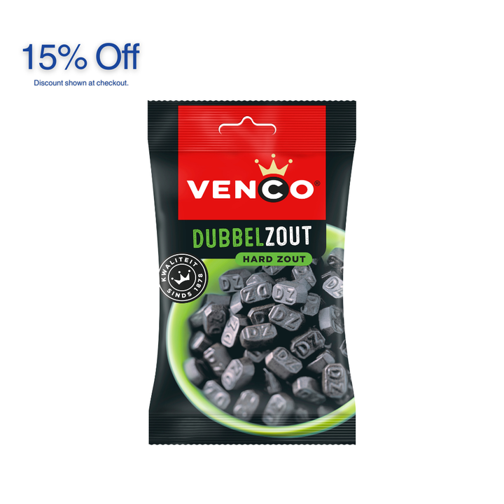 Venco Dubbelzout 120g