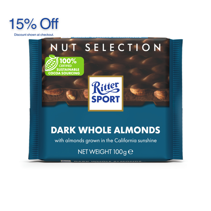 Ritter Sport Dark Almond 100g